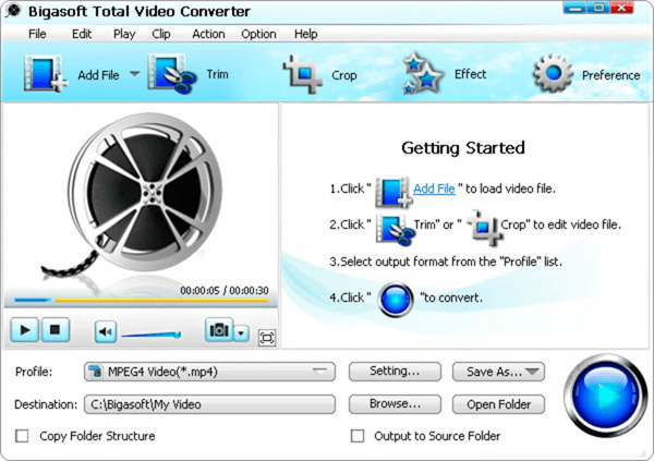 Bigasoft Total Video Converter Updated Version Download